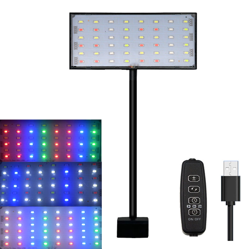 Aquarium Planted Tank Fertilizer - Aquarium Fish Tank Full Spectrum LED