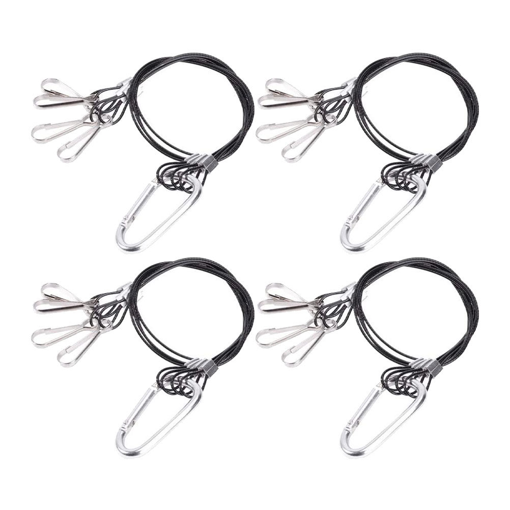 Planted Aquarium Hanging Light - 4Pcs Premium Stainless Steel Hanger Rope