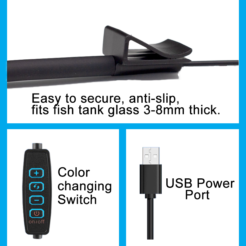 USB Aquarium LED Lamp Fish Tan - Aquarium Planted Tank Fertilizer review and price