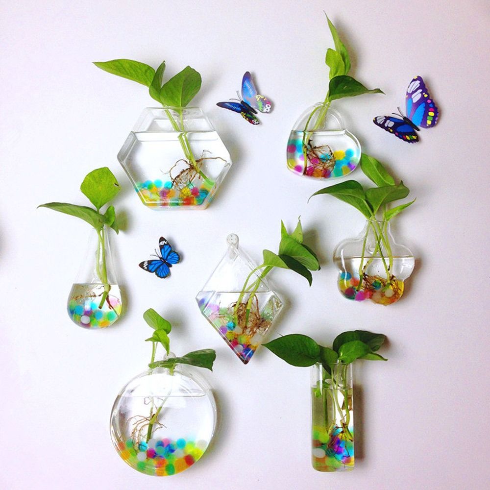Cone Shape Wall Hanging Vase H - Aquarium Planted Wall review and price