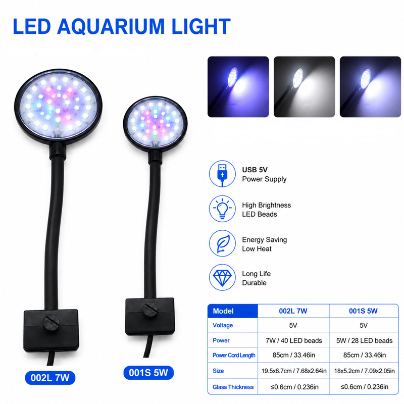 USB Aquarium LED Lamp Fish Tan - Aquarium Planted Tank Fertilizer review and price