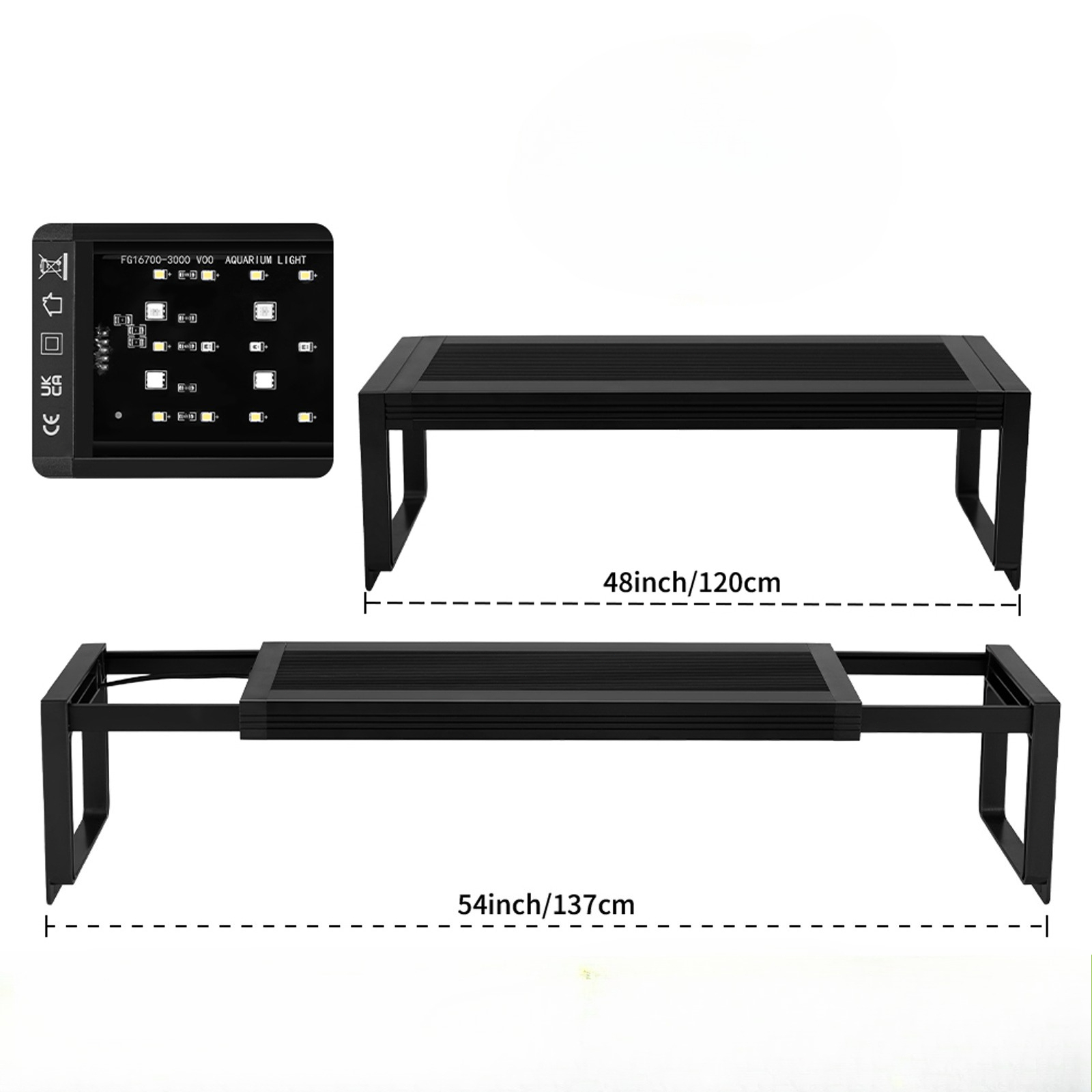 100V-240V Aquarium 24/7 Full S - Planted Aquarium Hanging Light review and price