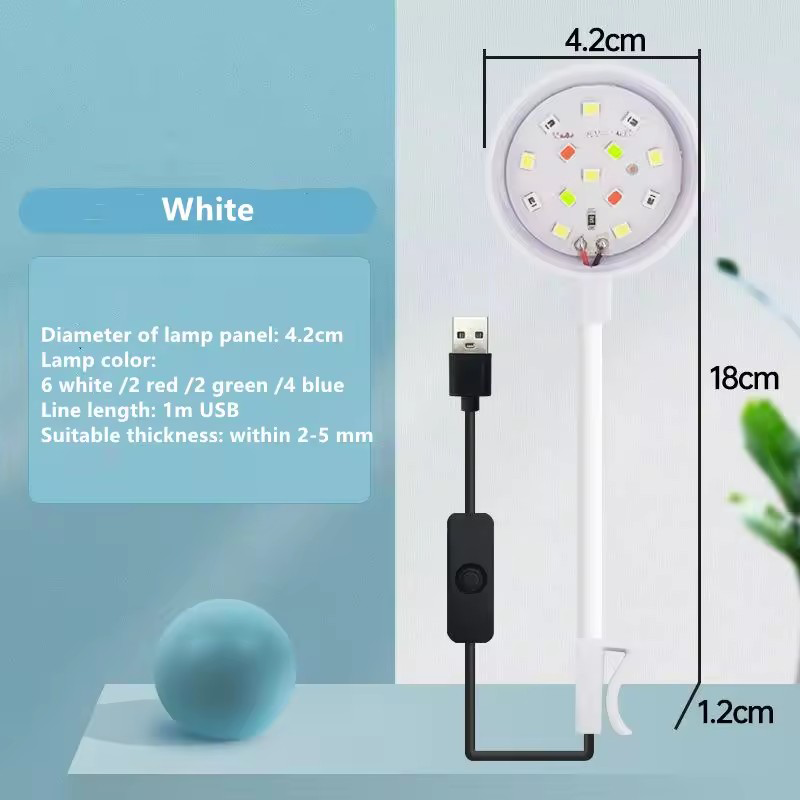 USB Clip On LED  Fish Tank Lig - Aquarium Planted Tank Fertilizer review and price