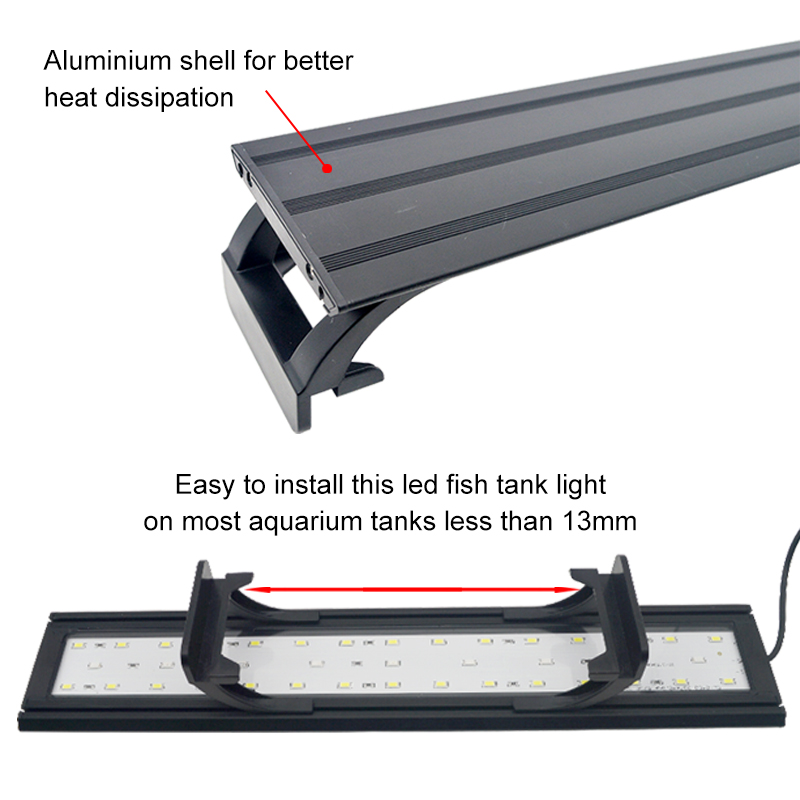 Aquarium LED Light for 16-64CM - Aquarium Planted Tank Fertilizer review and price