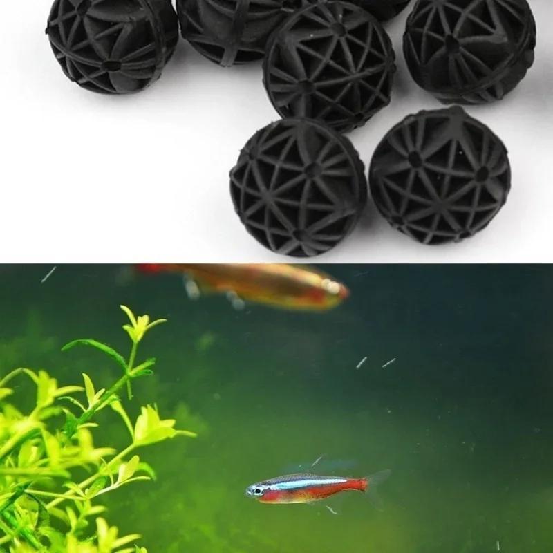 50Pcs 16mm Bio Balls Aquarium  - Aquarium Planted Tank Fertilizer review and price