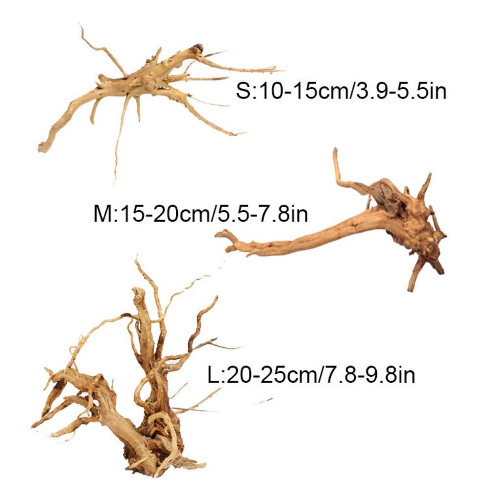 Natural Tree Trunk Aquarium De - Planted Aquarium Media review and price