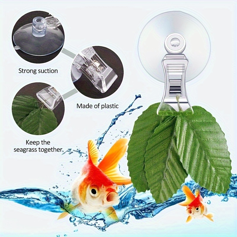 8pcs Fish Seaweed Clip Plant S - Aquarium Plant Holder review and price