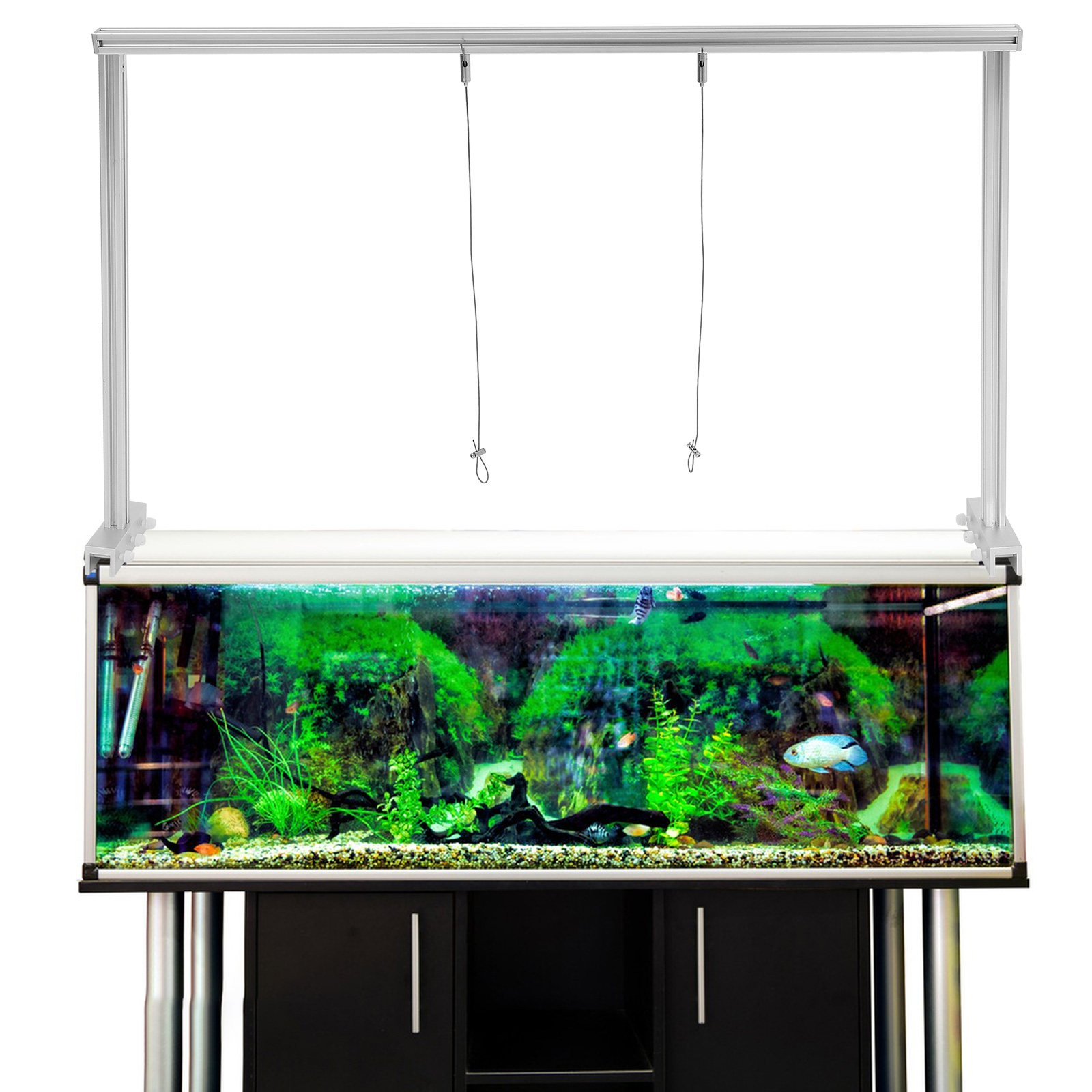 1Set Fish Tank Light Rack Alum - Planted Aquarium Hanging Light review and price