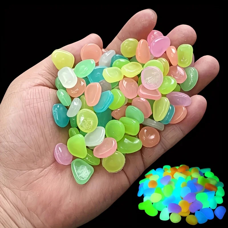 50-200pcs Glow in The Dark Peb - Aquarium Plants review and price