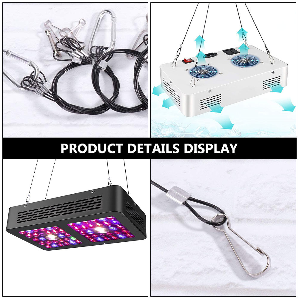 4Pcs Premium Stainless Steel R - Planted Aquarium Hanging Light review and price