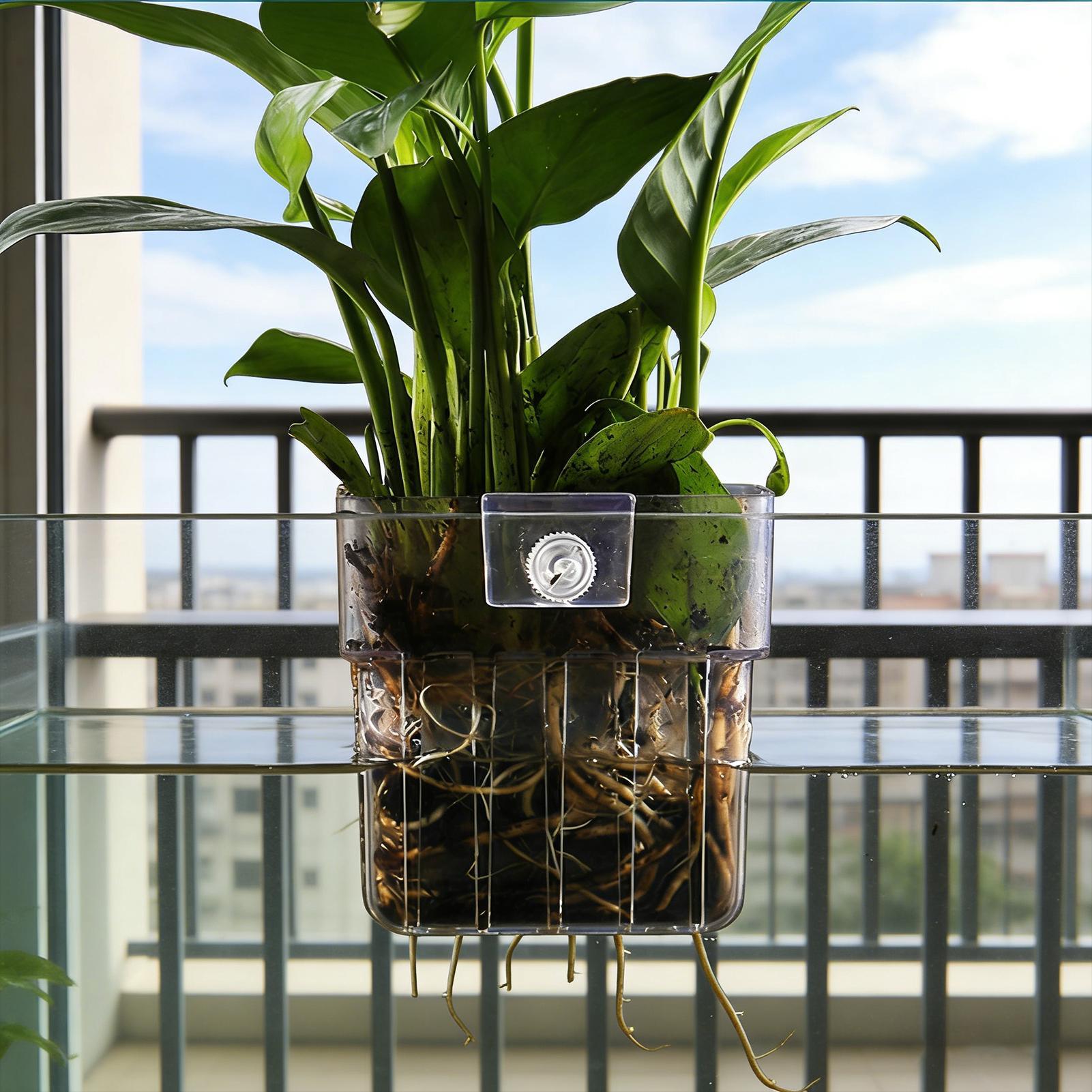 Aquarium Transparent Hanger Po - Aquarium Plant Holder review and price