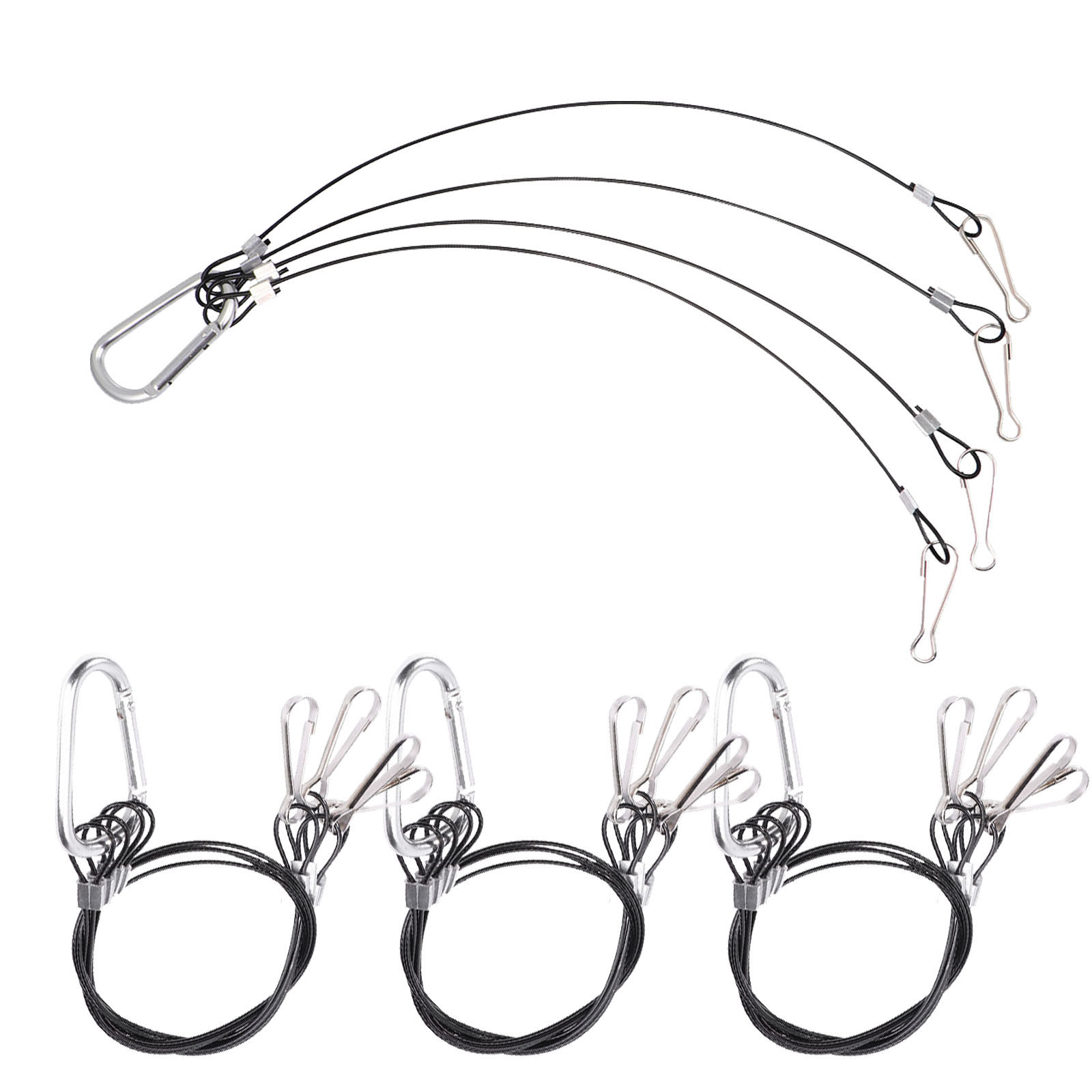 4Pcs Lightweight Steel Safety  - Planted Aquarium Hanging Light review and price