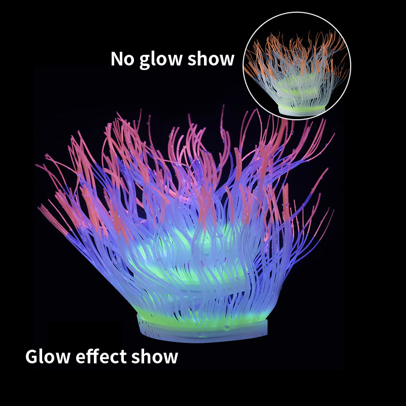 Soft Silicone Sea Anemone Cora - Aquarium Plant Gel review and price