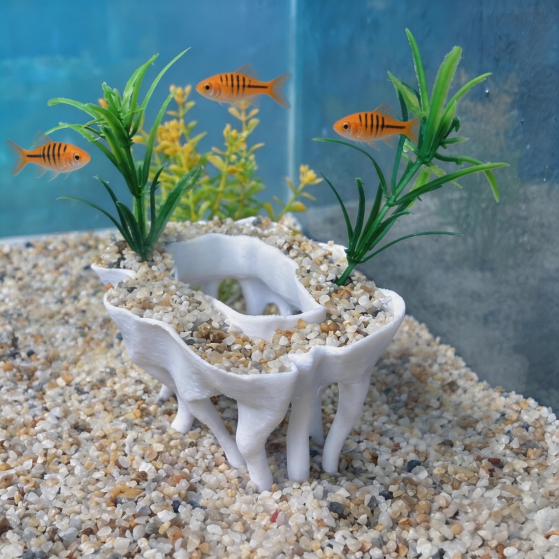 3D printed aquarium plants in  - Planted Aquarium Media review and price